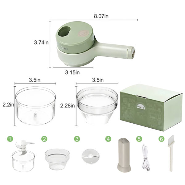 4 In 1 Food Chopper