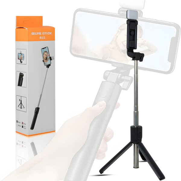 R1S Selfie Stick Mini LED Fill Light